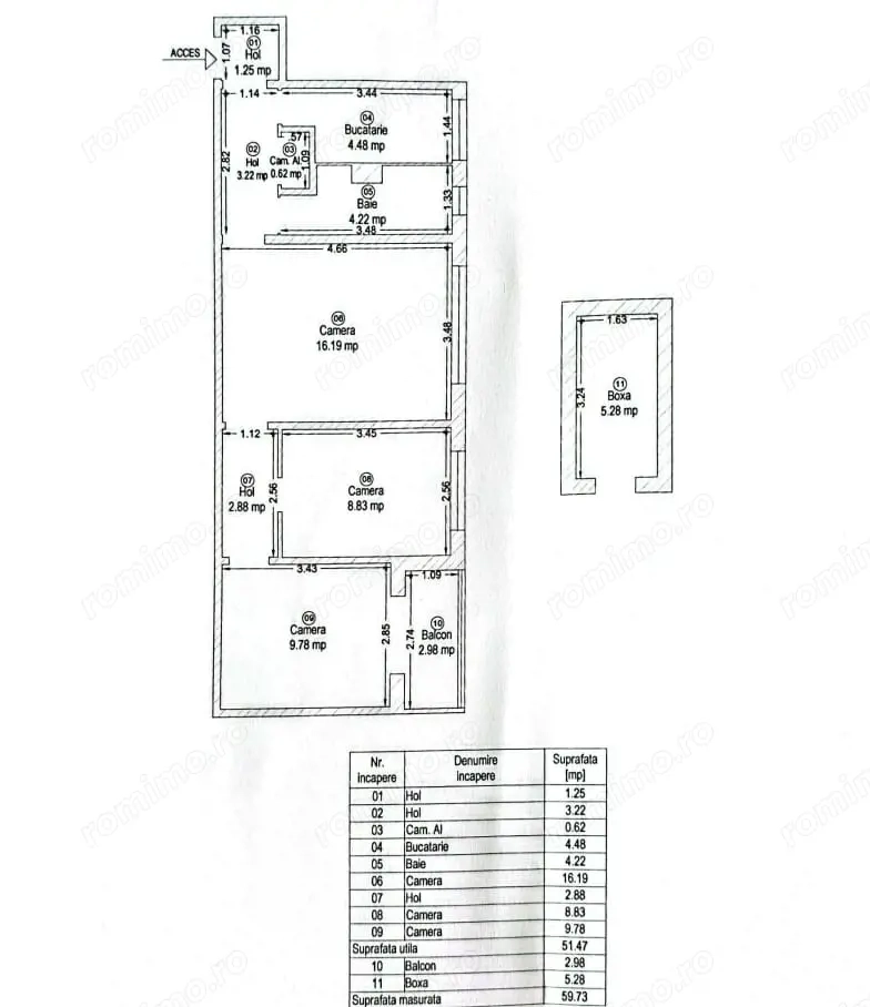 80000 euro!!!  Apartament 3 camere, centrala, Gheorghe Lazar