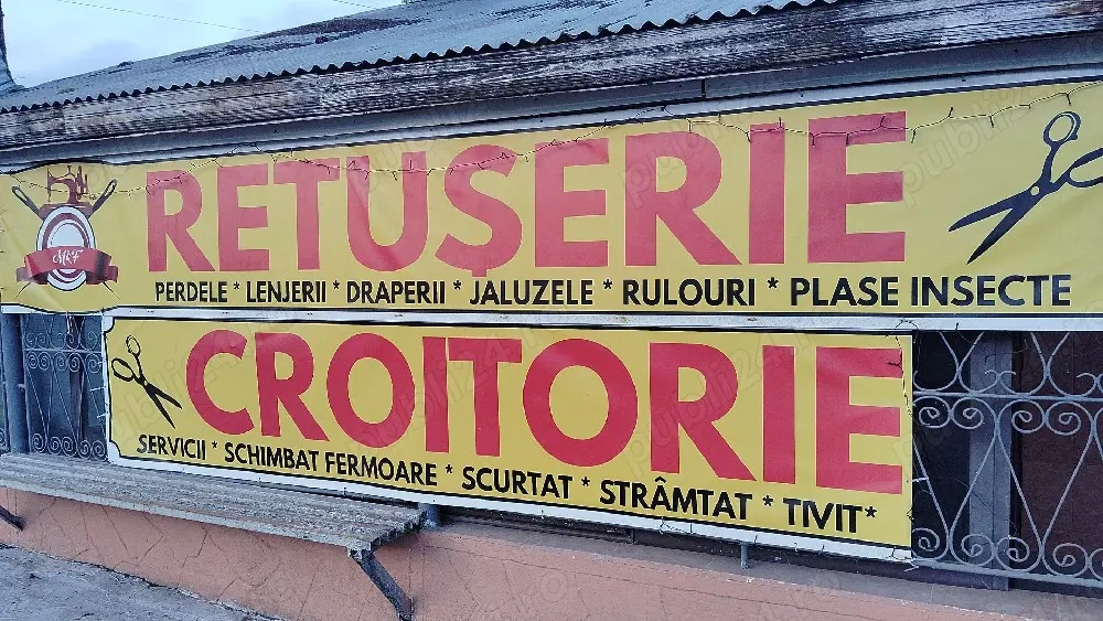 Croitorie Retușurie Servicii .nu este pentru Angajare..