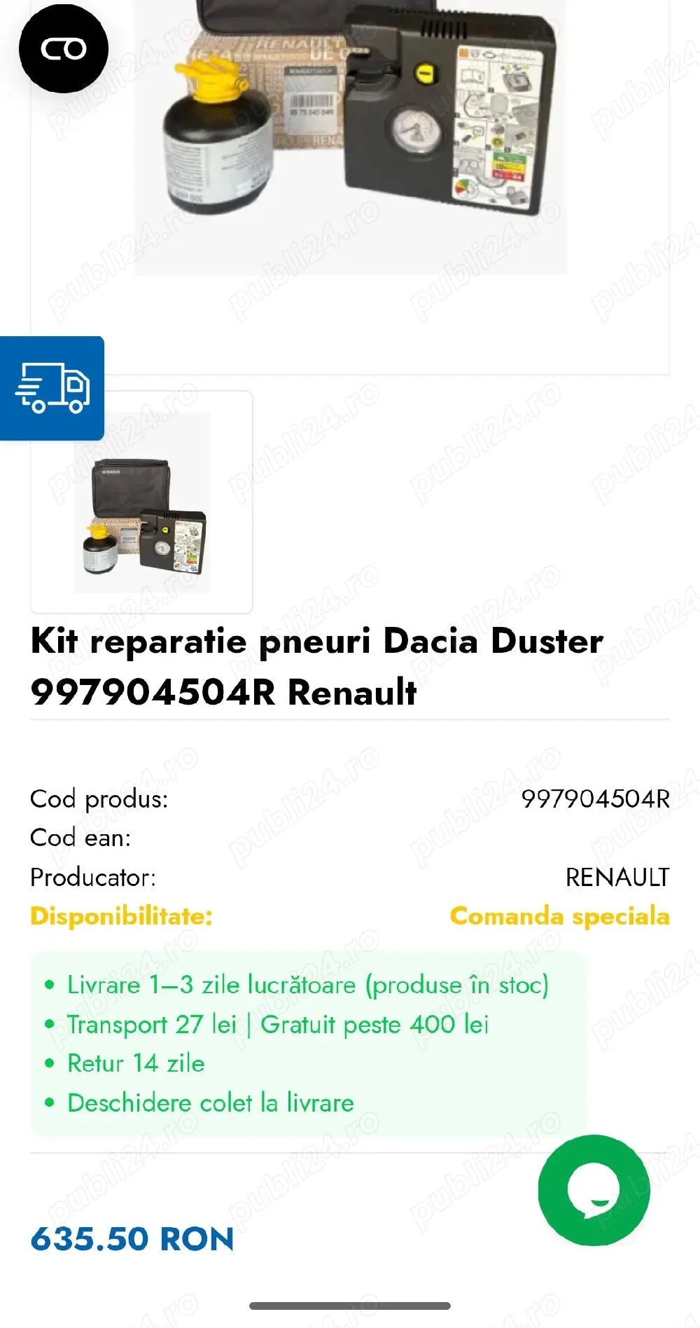Compresor/kit reparatie original