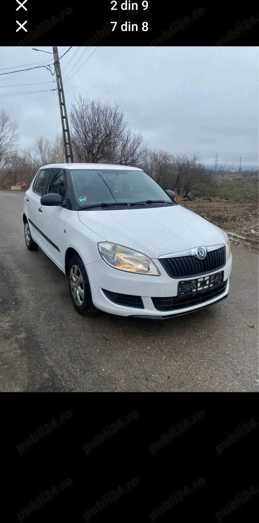 Vând Skoda Fabia  an fabricație 2010 nematriculata 