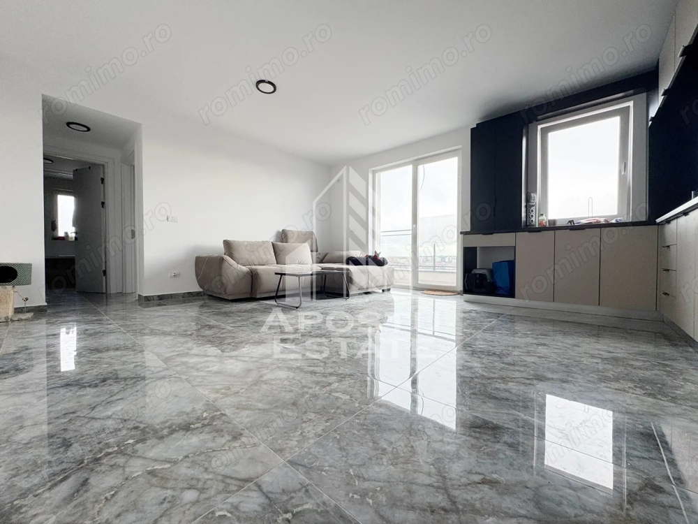 Apartament 2 camere, 47mp utili + 7mp balcon, zona Braytim