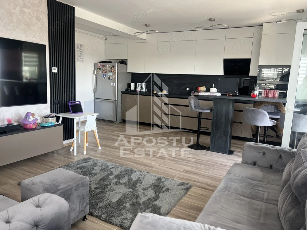 Apartament cu 3 camere, 2 locuri de parcare, et 1, Giarmata Vii