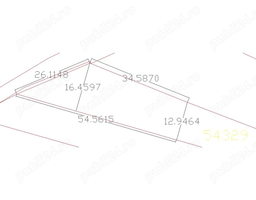 parcela teren de vanzare