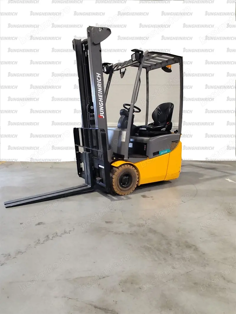 Electrostivuitor Jungheinrich EFG 110k, capacitate 1000 kg, înălțime de ridicare 3600 mm