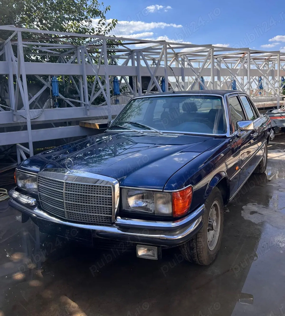 Mercedes Benz 116 350 SE   1974   V8 3.5L   Cutie automata   Clasic