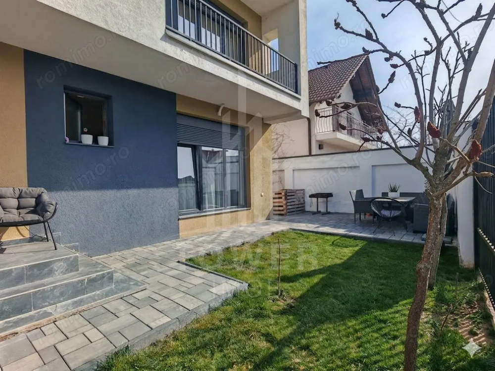 Apartament modern cu curte proprie – ideal pentru familie, zona Brana