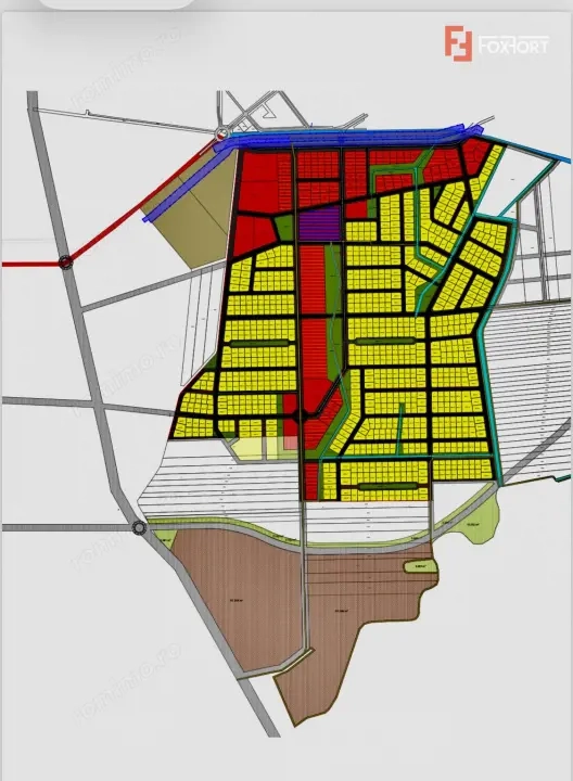 Teren intravilan de vanzare cu toate utilitatile - Bucovat