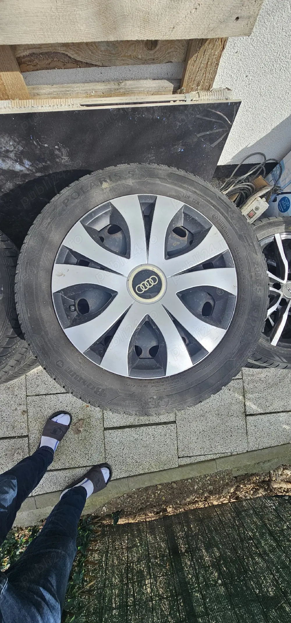 set complet roti m+s vw audi seat skoda