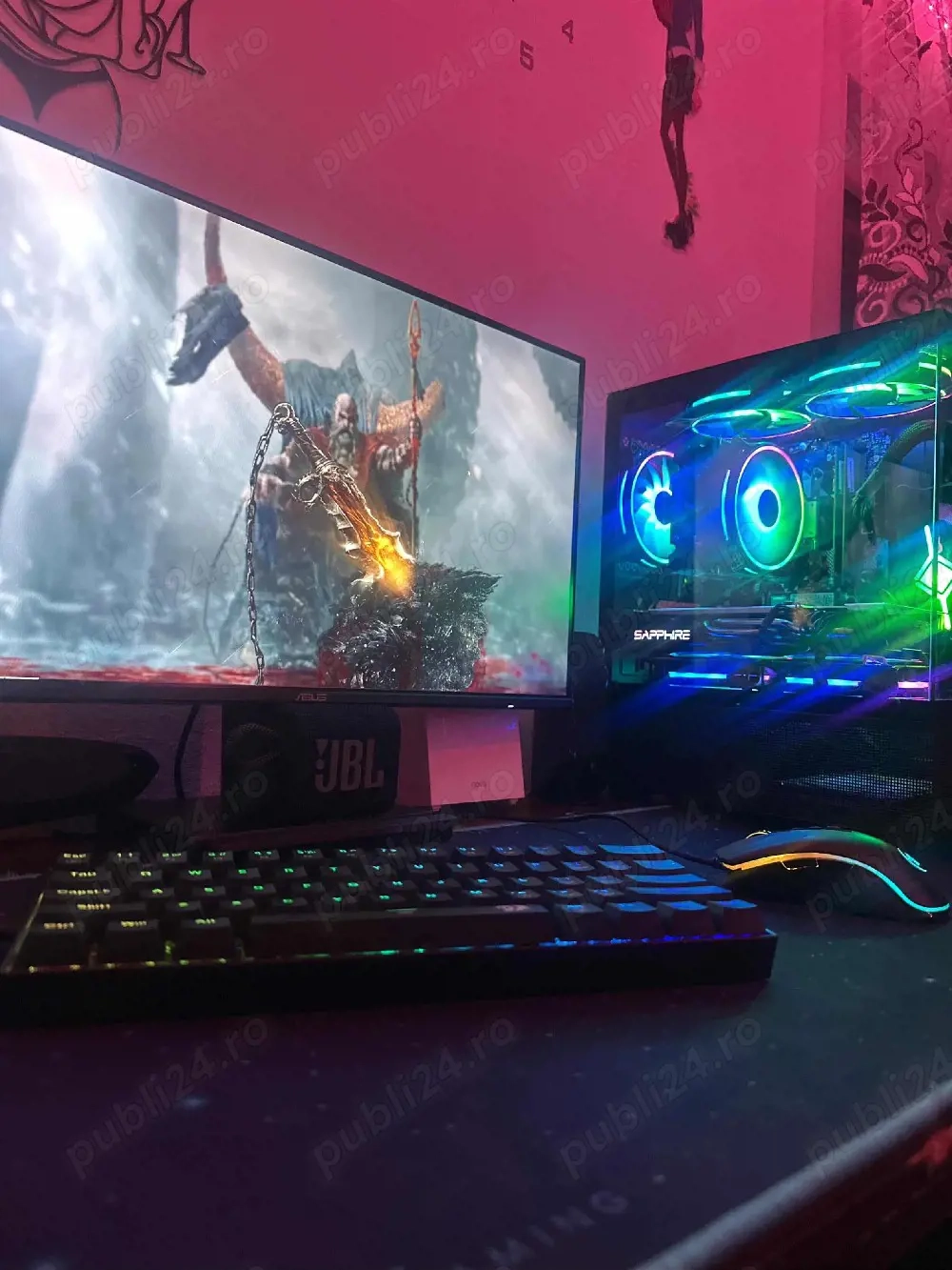 pc gaming set up complet