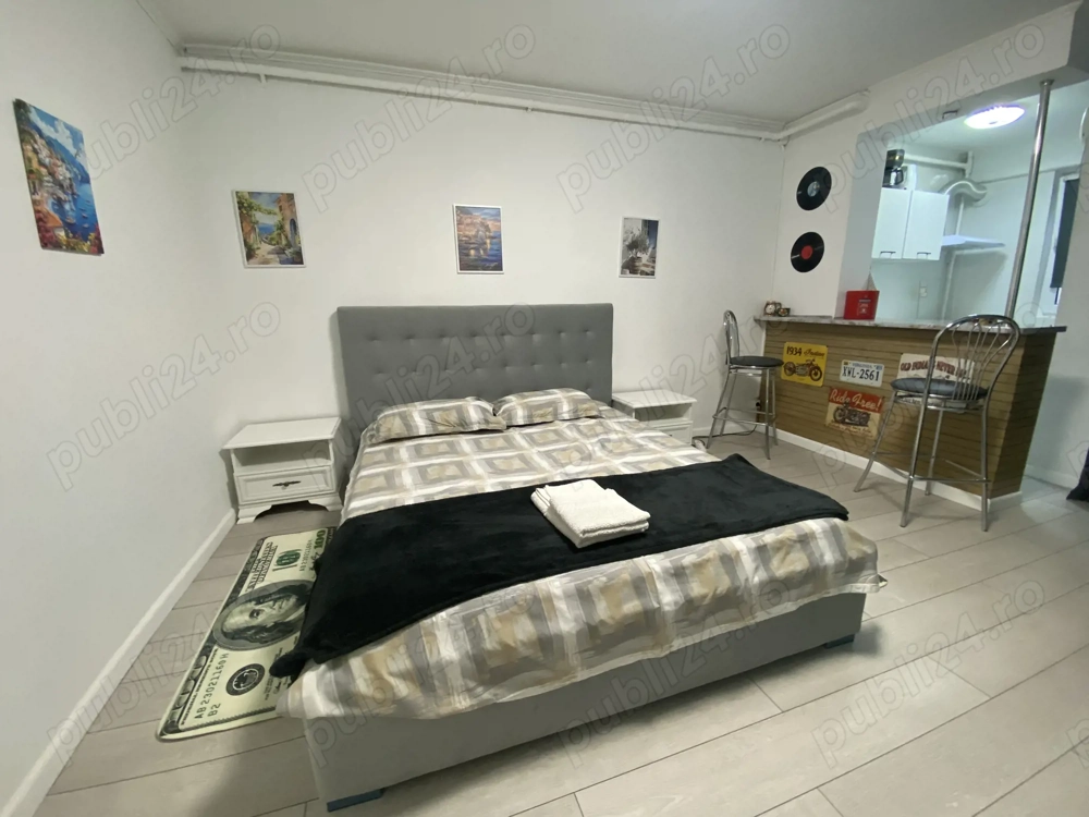 Garsoniera renovata, mobilata si utilata complet