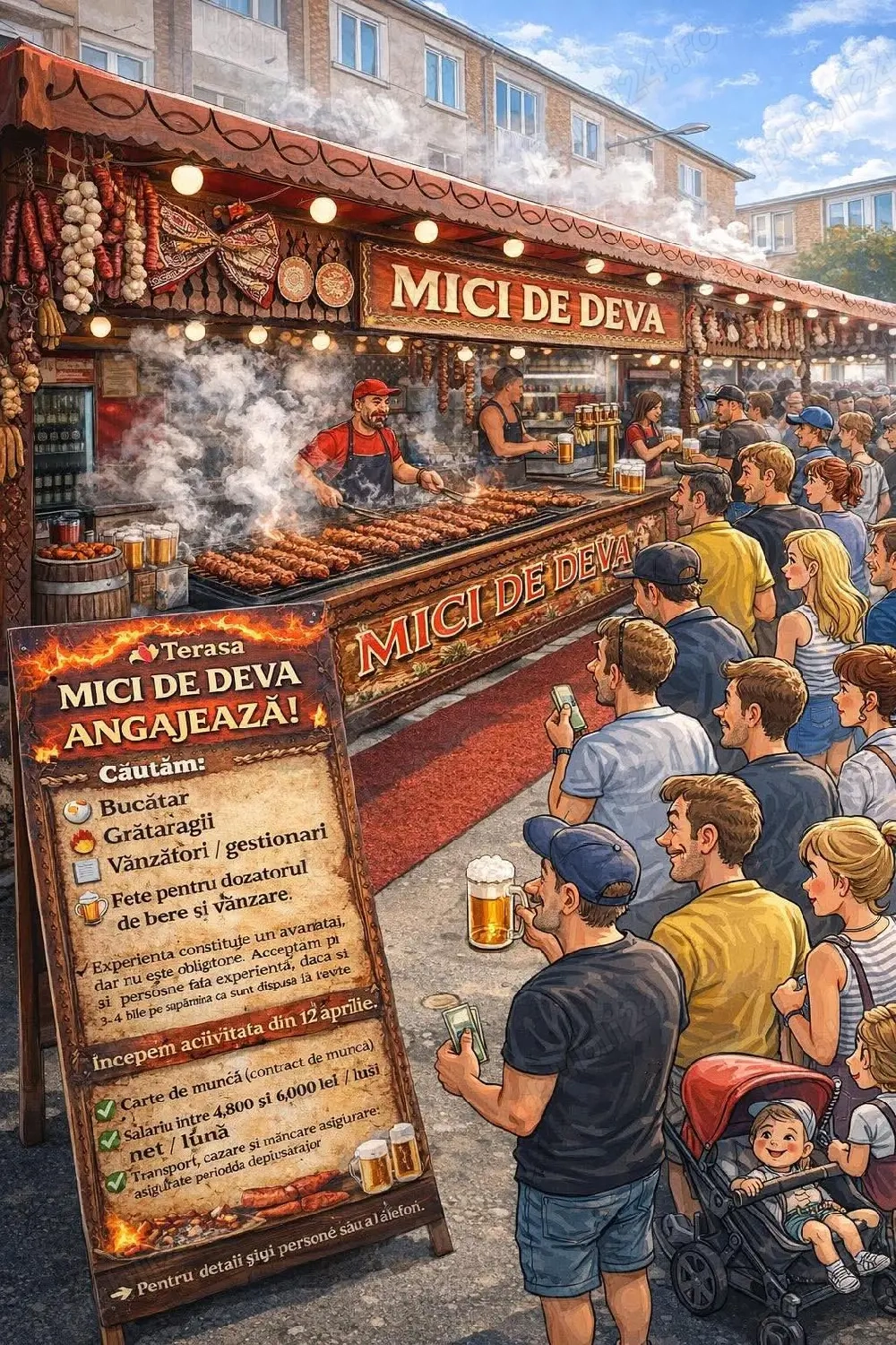 Terasa  Mici de Deva  angajează