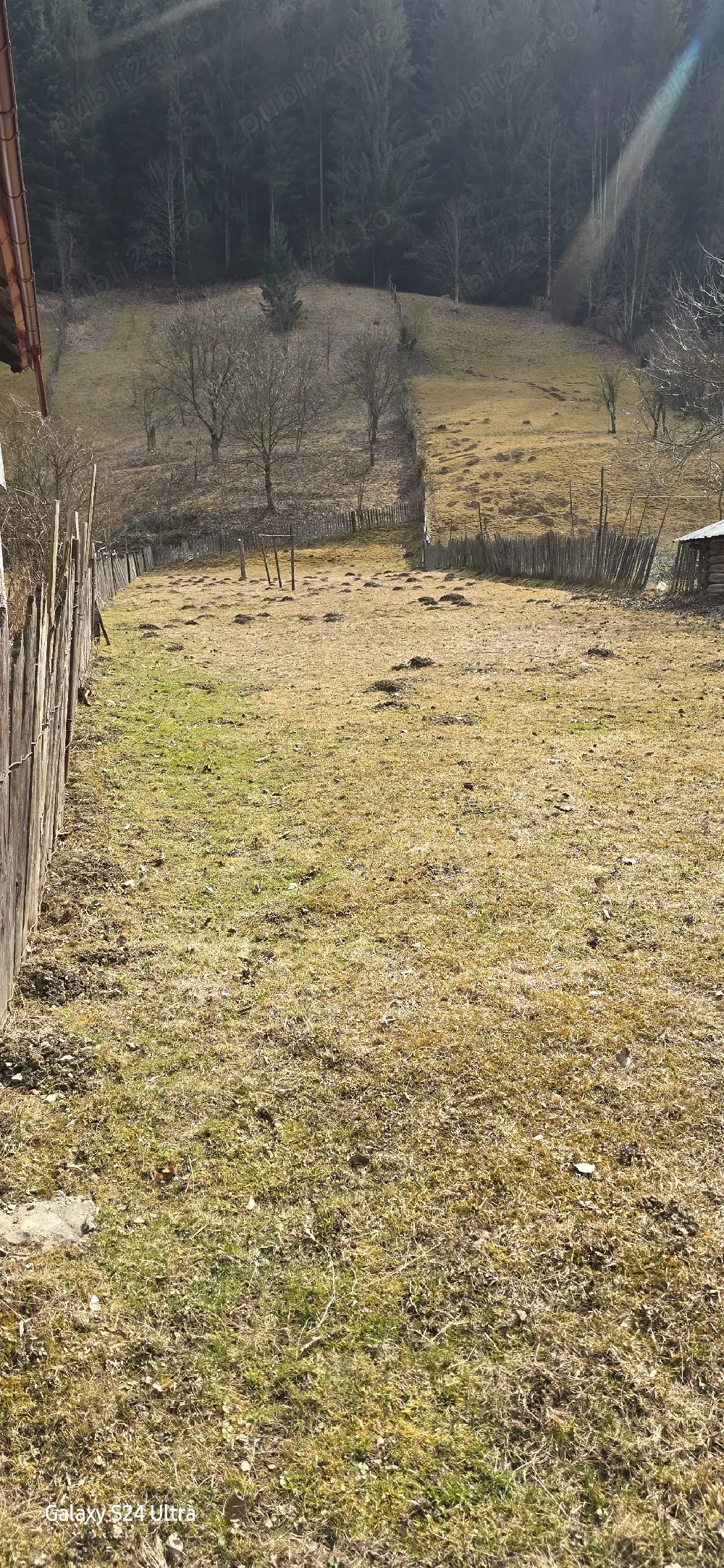 Teren de vanzare la munte, in sat Pârâul Borca