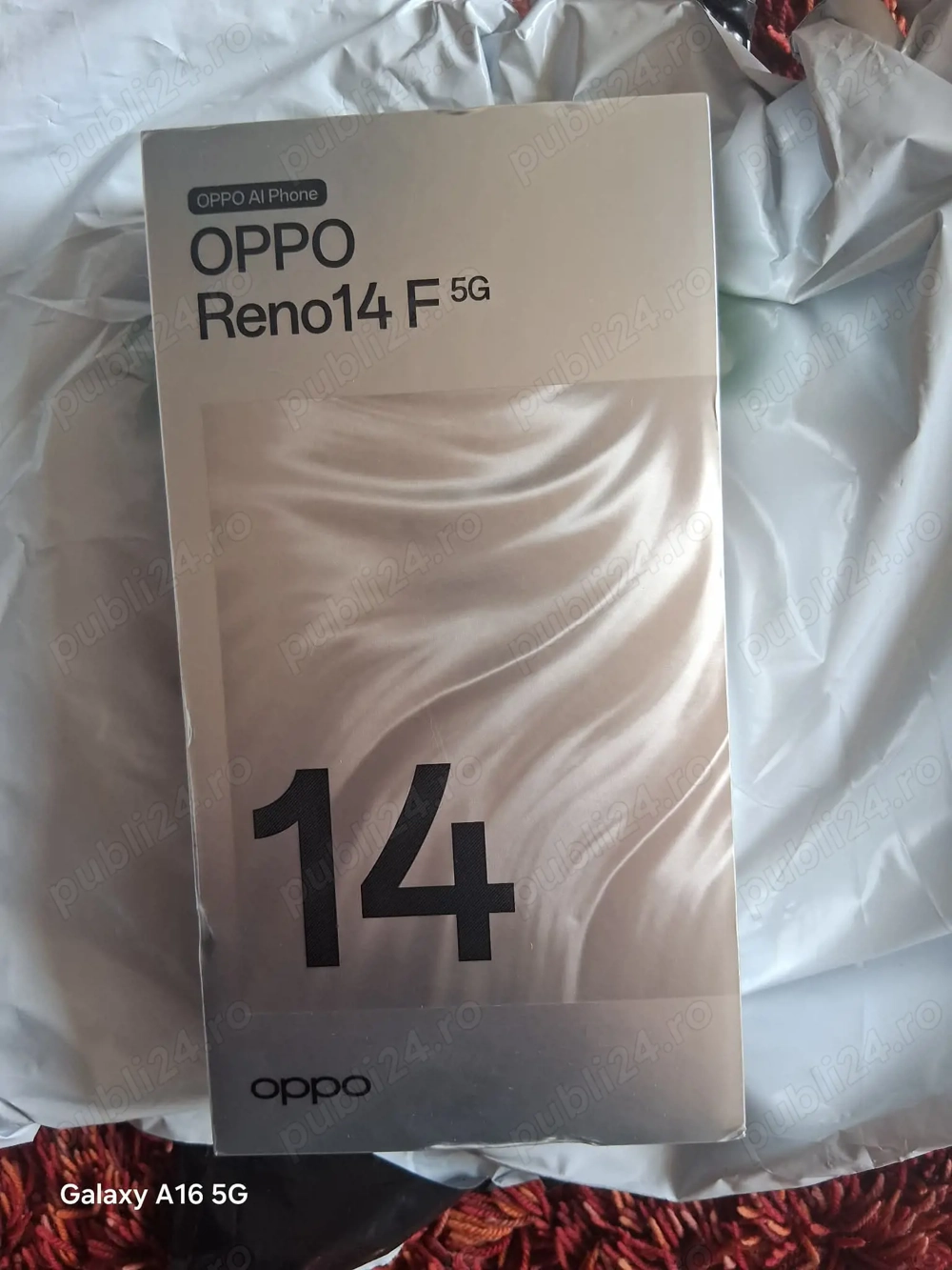 Vând smartphone oppo reno 14 f