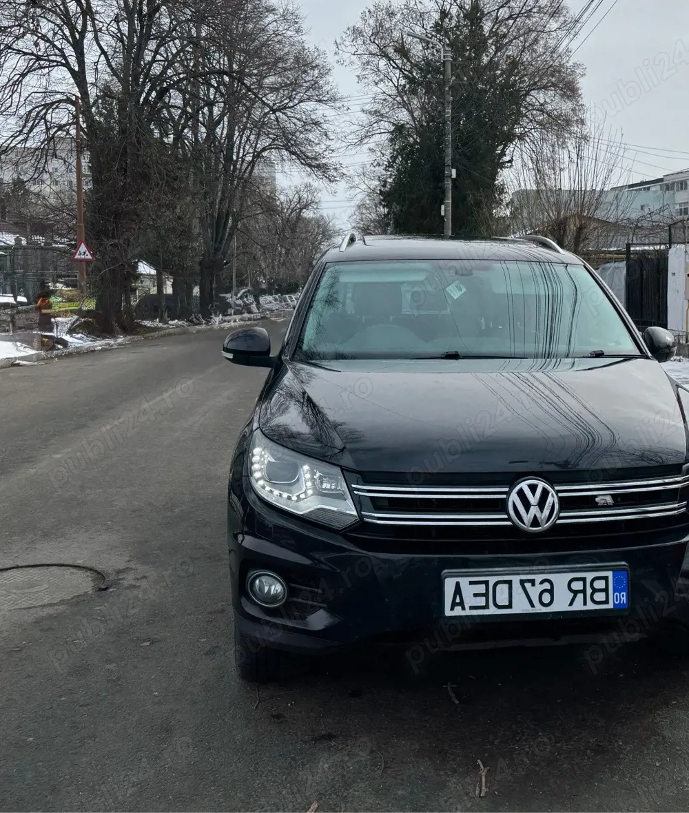 VW Tiguan 2012, 2.0 TDI 140 CP, 4Motion (4x4), cutie automată DSG.