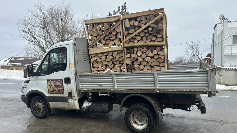 Lemn de foc paletizat esența tare