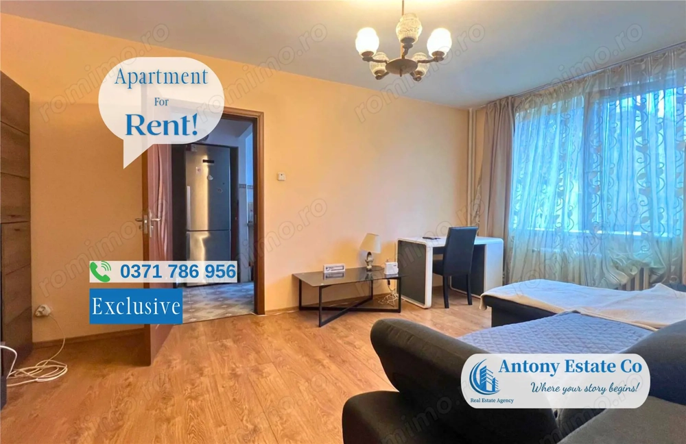 Apartament de inchiriat, 2 camere, Bd. Dacia, Oradea