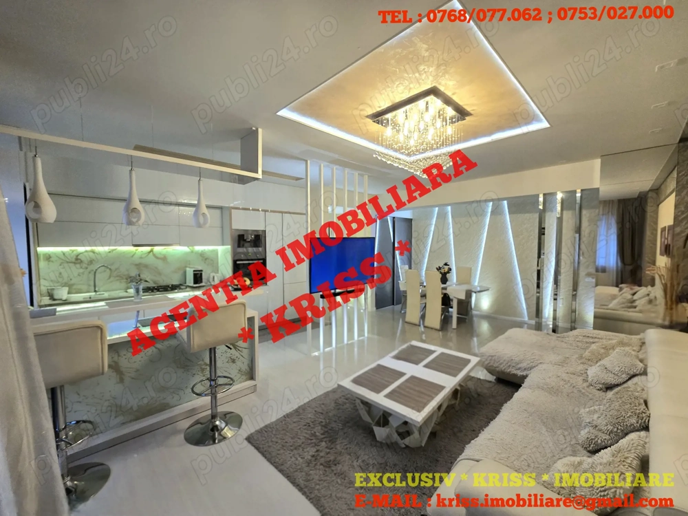 Apartament 3 Camere GĂVANA 3 Confort 1 Decomandat Etaj 1 Bloc Nou 2016 Mobilat Și Utilat Complet