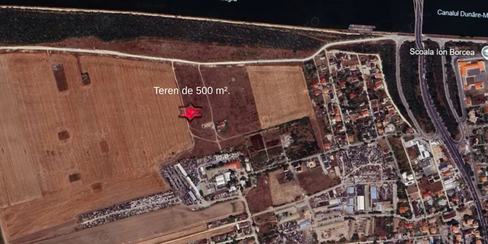 AGIGEA- teren 500mp cu deschidere 16 la alee de acces