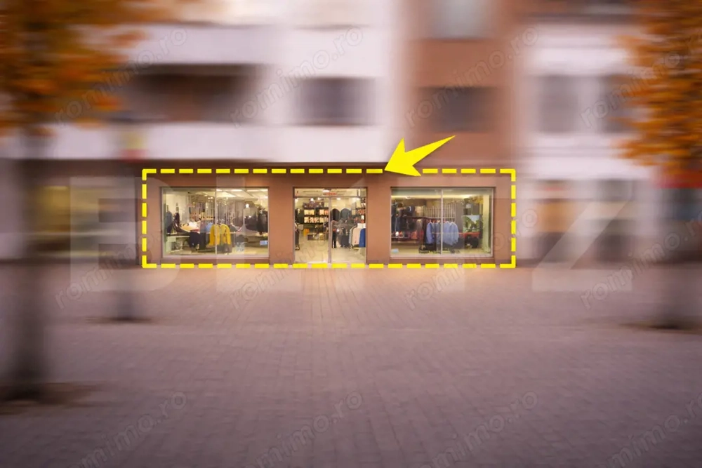 Spațiu comercial cu vitrină, 70 mp, zona Eroilor