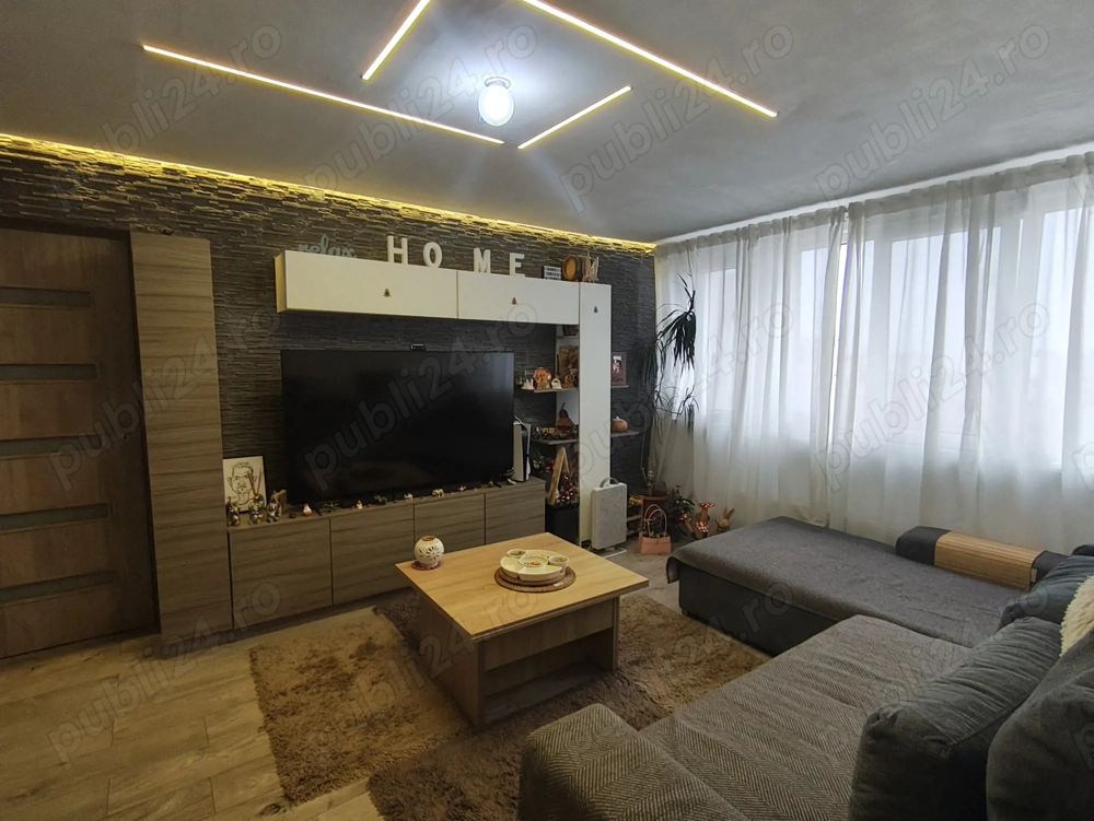 Vând apartament 3 camere zona Titan, mobilat modern