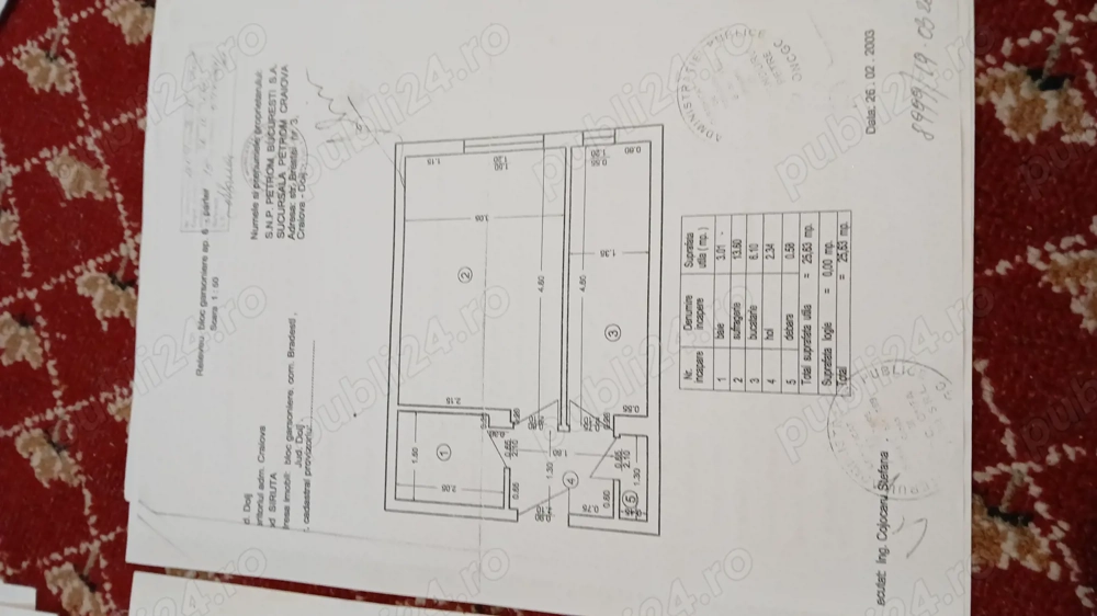 Garsoniera de vanzare