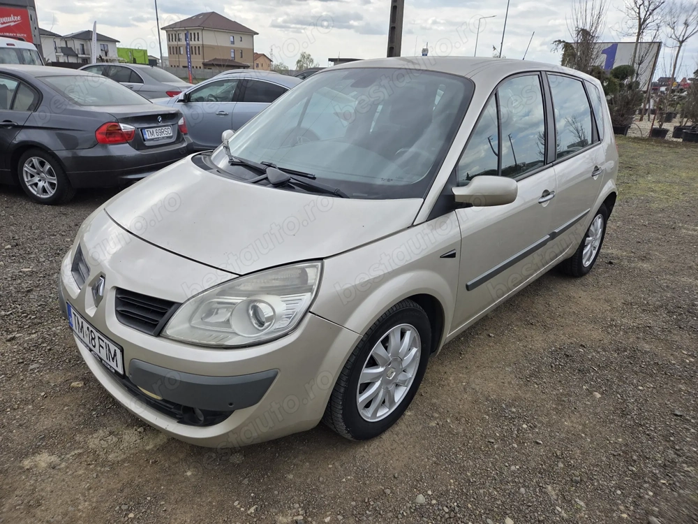 Renault Scenic 1.9 DCI, 2006, climatronic, înmatriculată