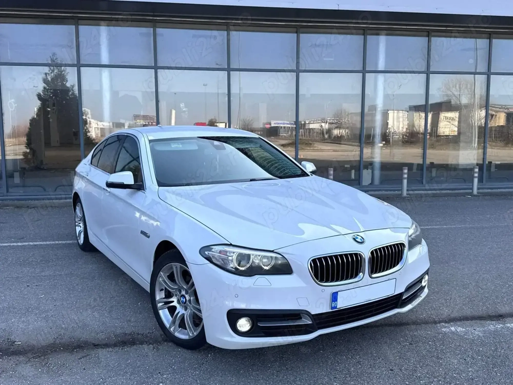 Bmw seria 5 f10 facelift 2,0D-190cp fab 2015 euro 6 impecabil 