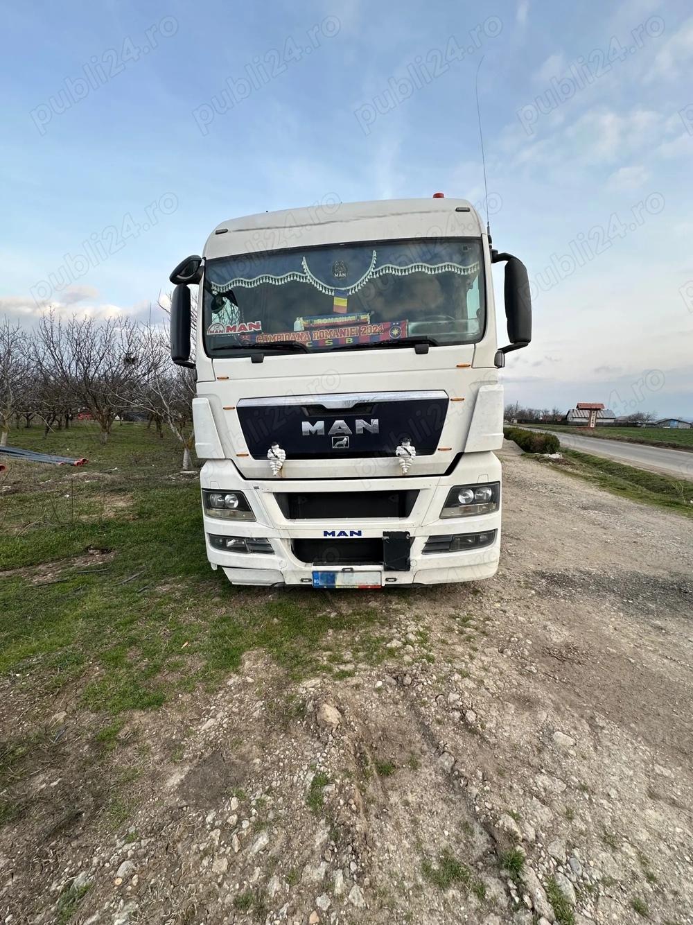 Vand cap tractor MAN TGX euro 5