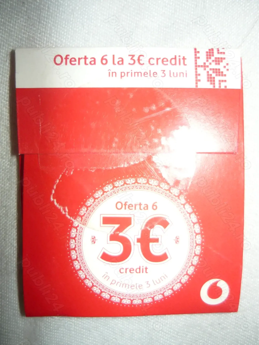 cartelă, cartele vodafone cu oferta 6e la 3e in primele 3 luni, 10 lei, tel. 075I 55 I I 49