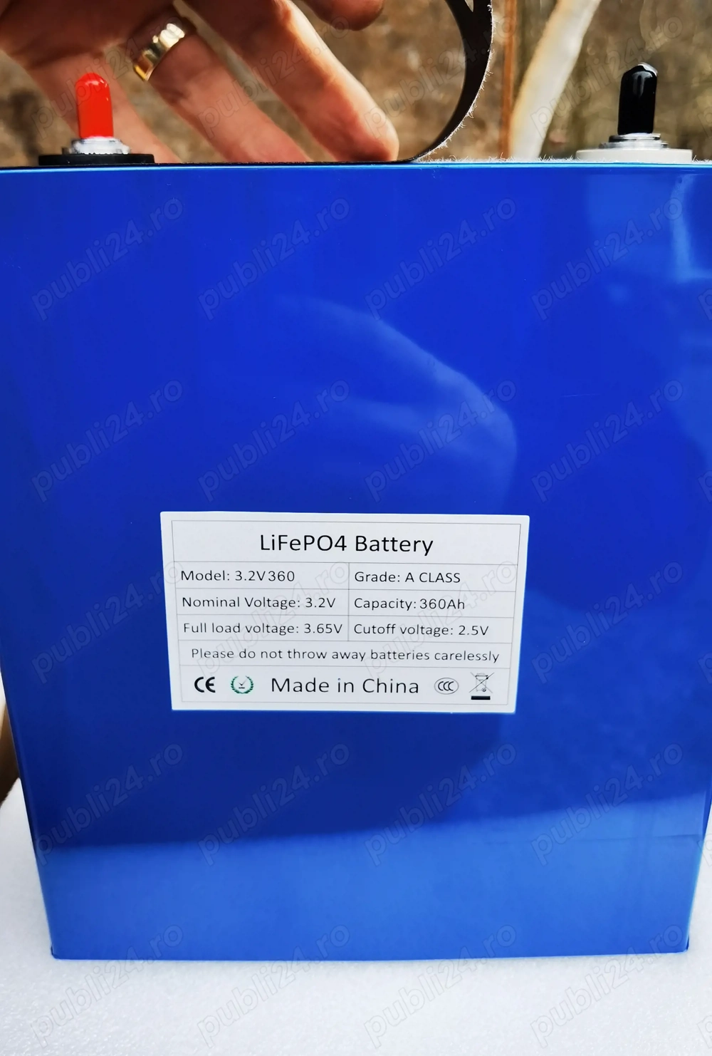 Celule Lifepo4 360ah 3.2v NOI Grade A