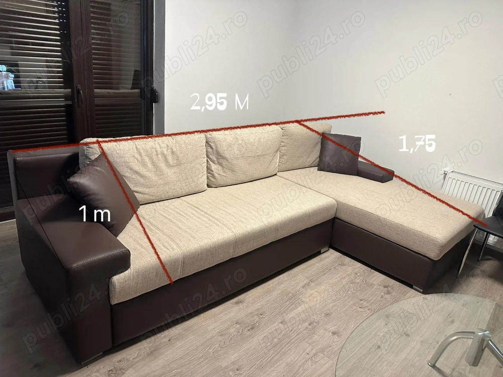 Vand coltar foarte confortabil 