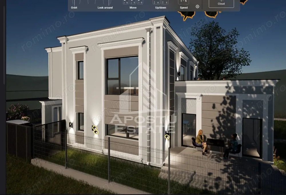 Duplex de vanzare cu 4 camere si 2 bai ,Ghiroda