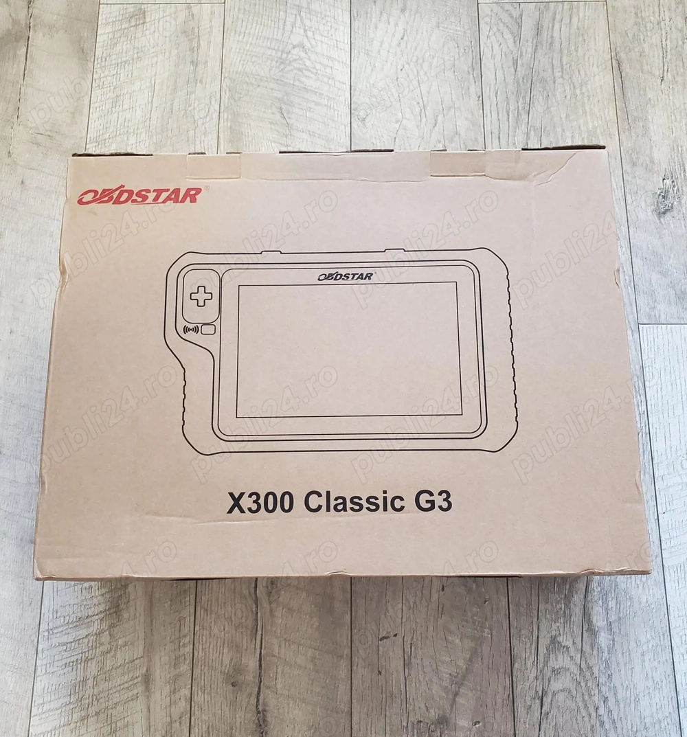 OBDSTAR X300 G3 Aparat Chei Auto / Moto / Camioane + KEY SIM + set Cabluri Motociclete. Neactivat.