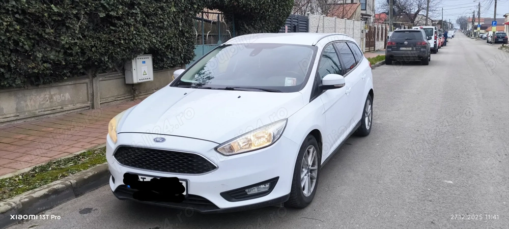 Ford Focus 2016 | 1.5 TDCi (120 CP) | Euro 6 | Alb | Întreținut