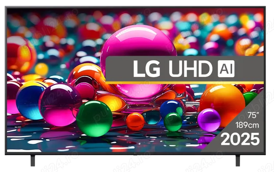 Televizor LG LED 75UA74003LB, 189 cm, Smart, 4K Ultra HD, Model 2025
