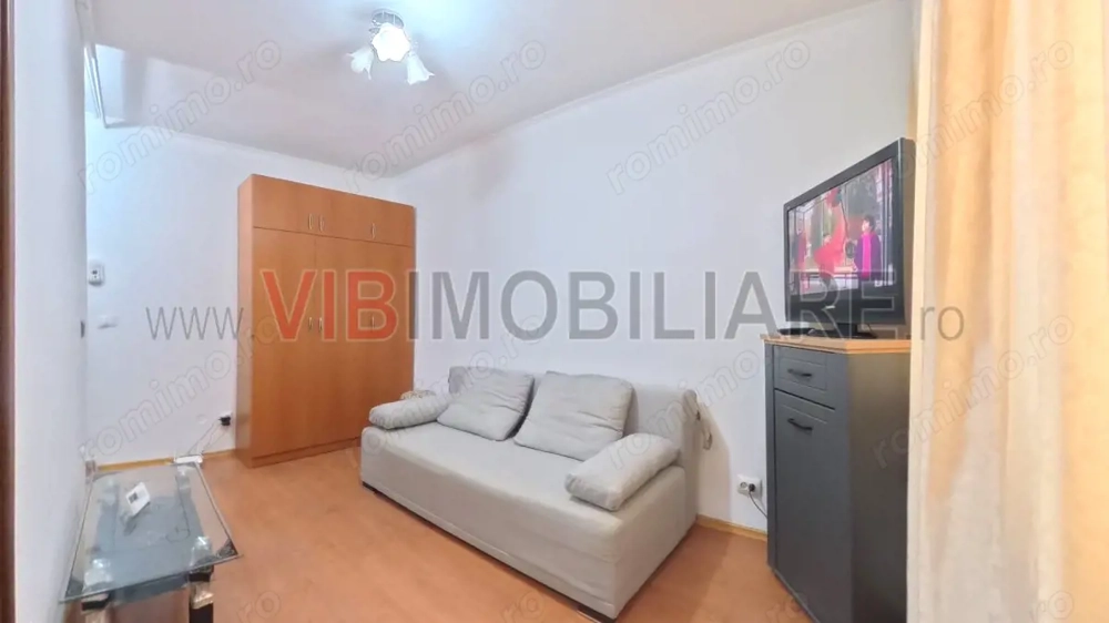 Brancoveanu -Piata Sudului - Garsoniera mobilata - utilata cu centrala proprie