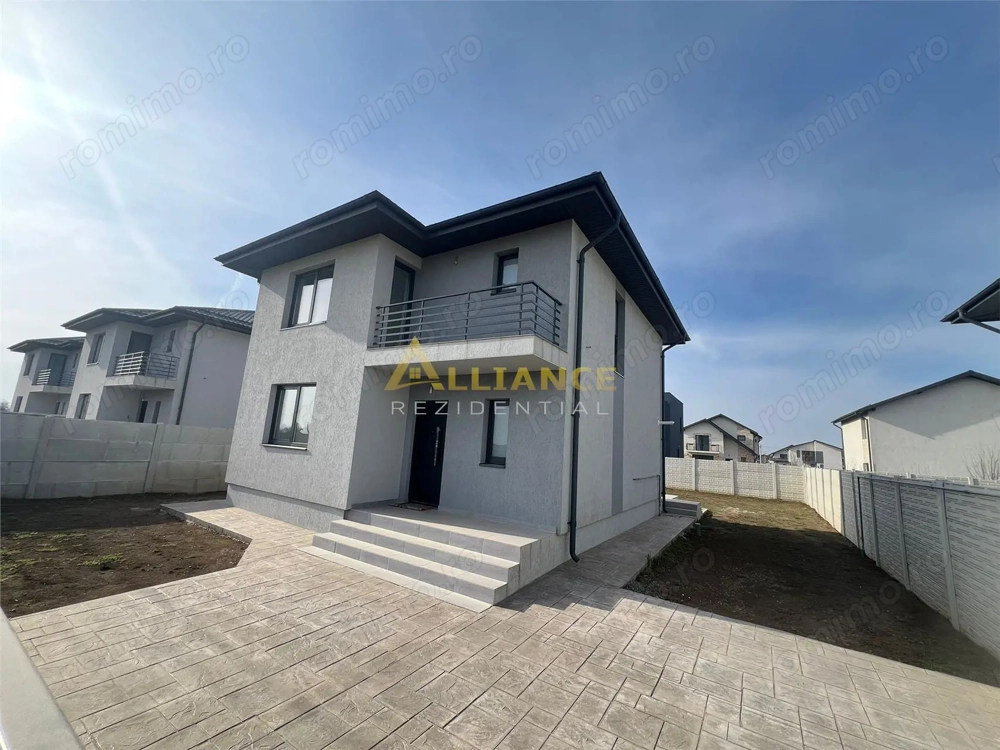 Vila individuala - 4 camere - 2 bai - 145mp utili - teren 450mp