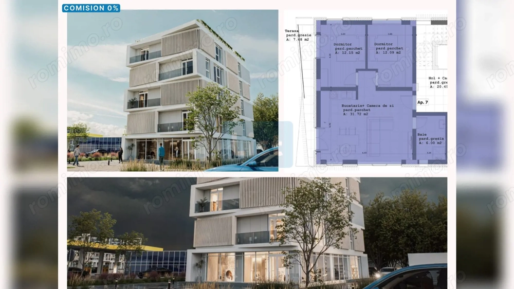 Apartament 3 Camere | Lift | Eleganță și Confort | Comision 0%