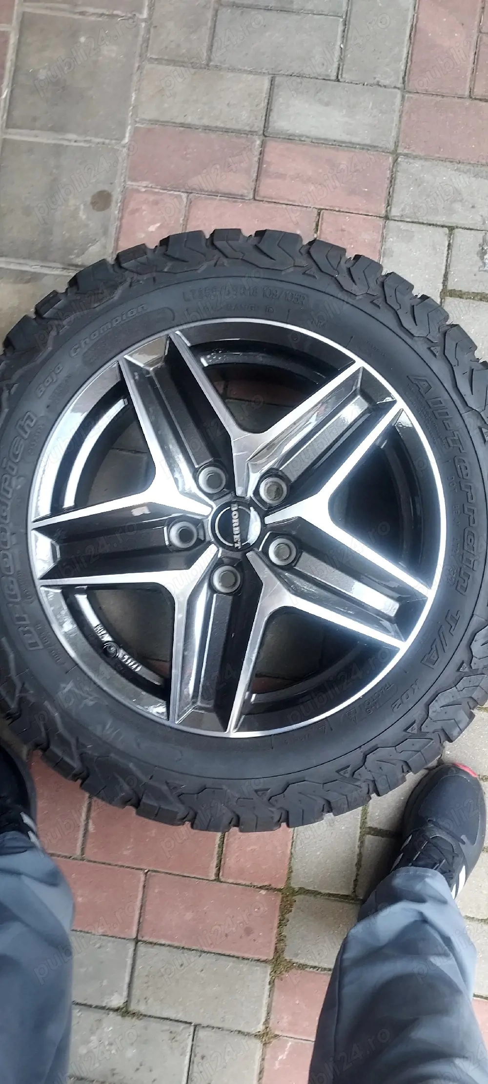 jante cu anvelope noi pe 18