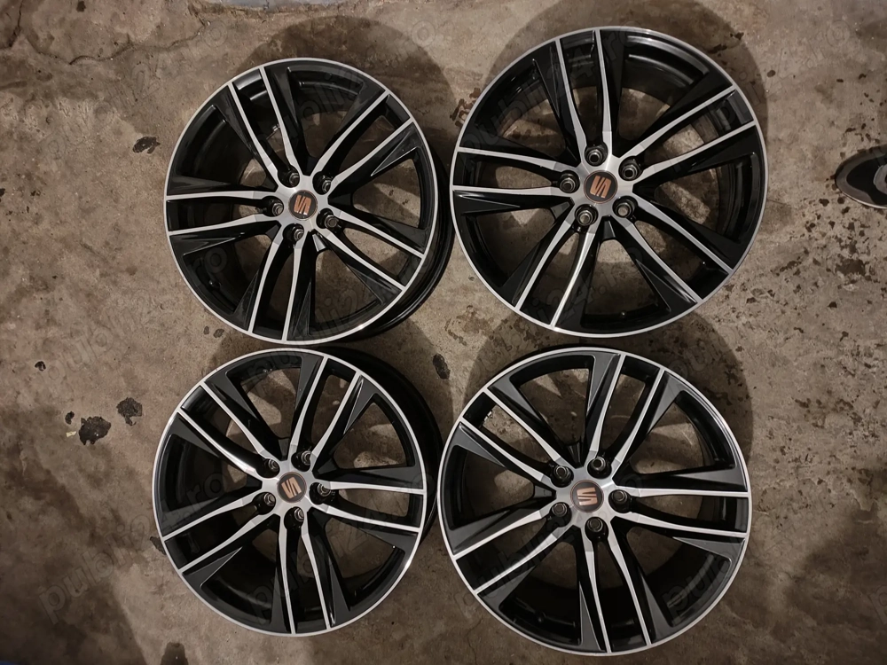 Vând jante aliaj RONAL 5x112r19, ET50, 8J