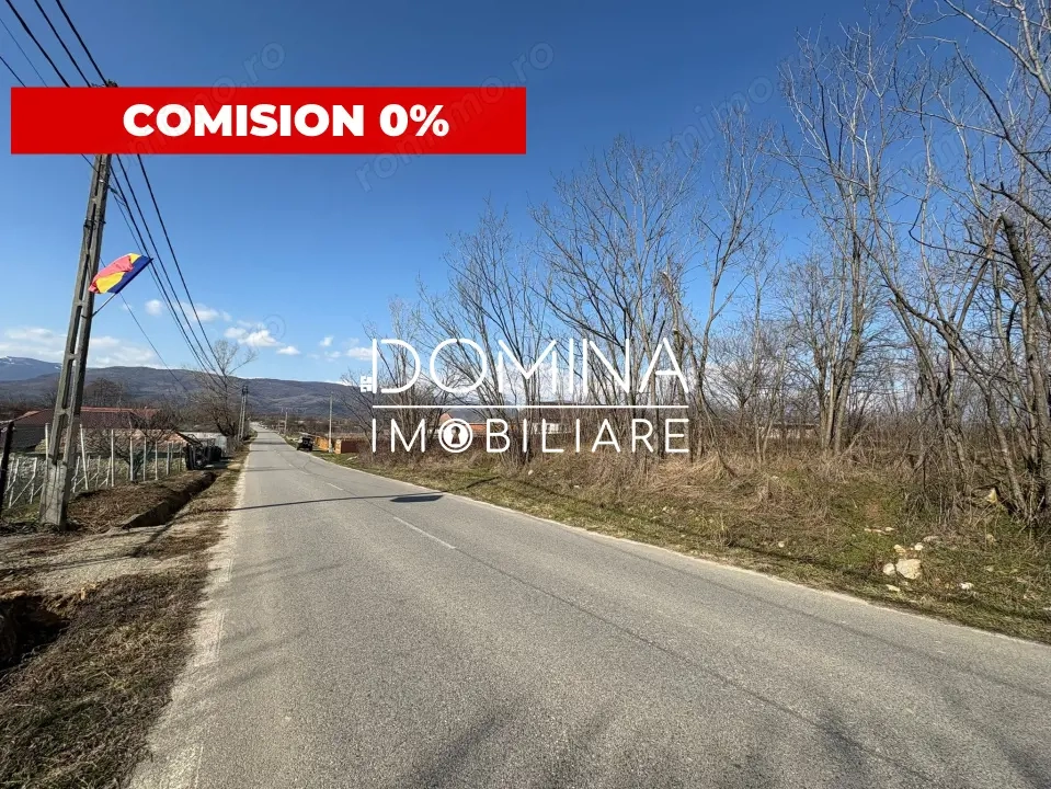 Vânzare teren cu dublă deschidere, situat în comuna Lelești, sat Lelești