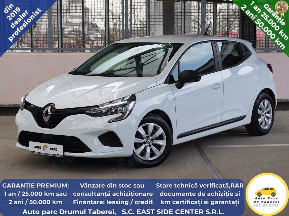 Renault Clio V 1.0 TcE 2022 Life, Pure Vision, AC, Navi, lane assist