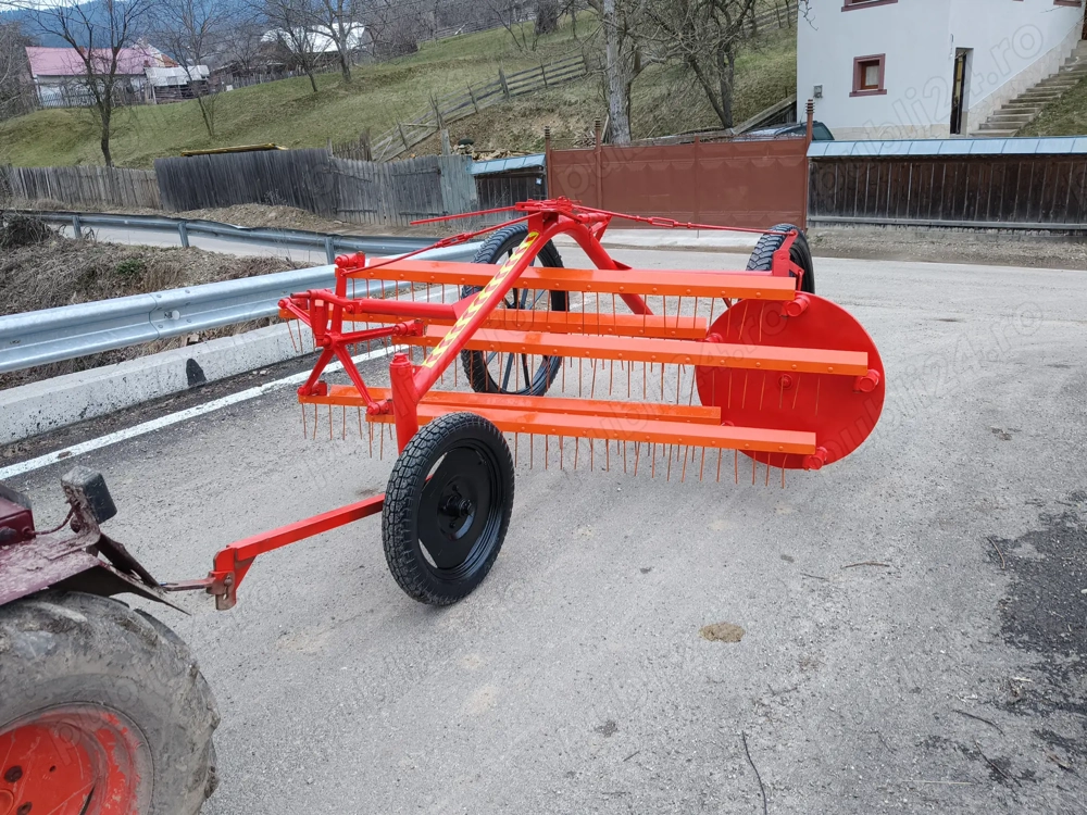 grebla Tractabila dupa cal ATV Masina 