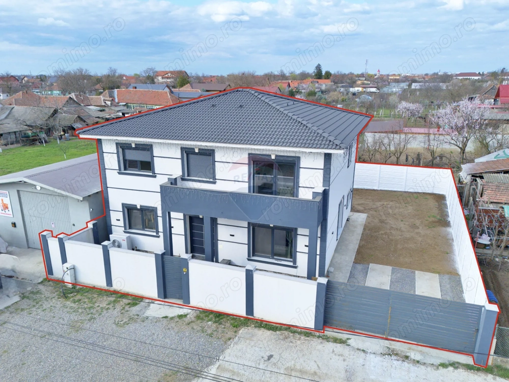 Vilă modernă 2025 | 5 camere | 178 mp utili | P+1E+Pod | Zimandcuz