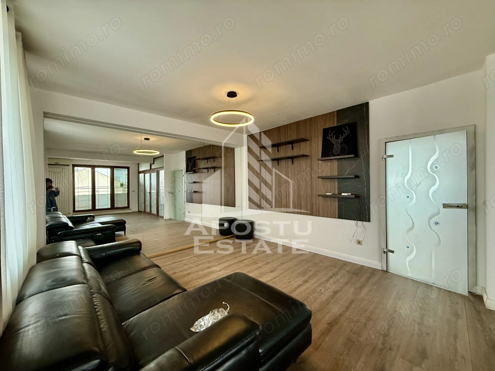 Apartament de tip penthouse, terasa 125mp, zona Fabric Timisoara