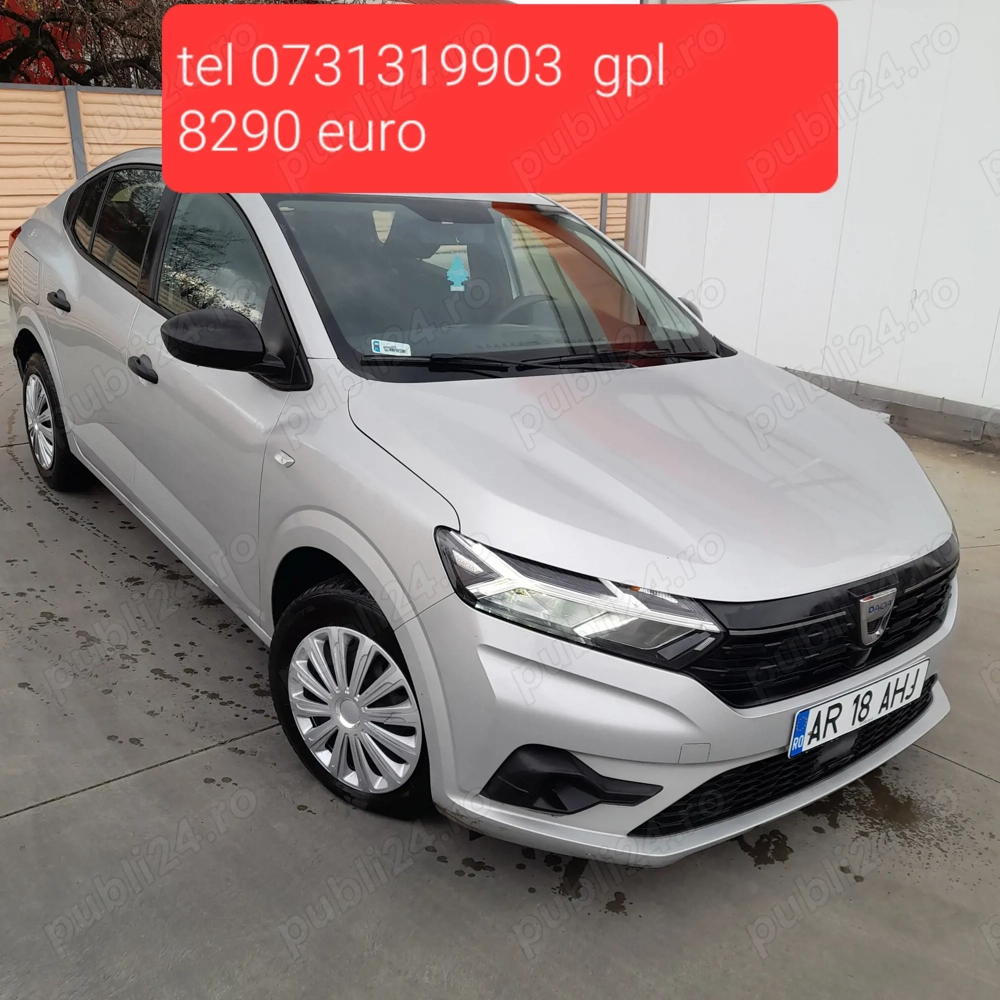 Dacia Logan avariat 2022 GPL