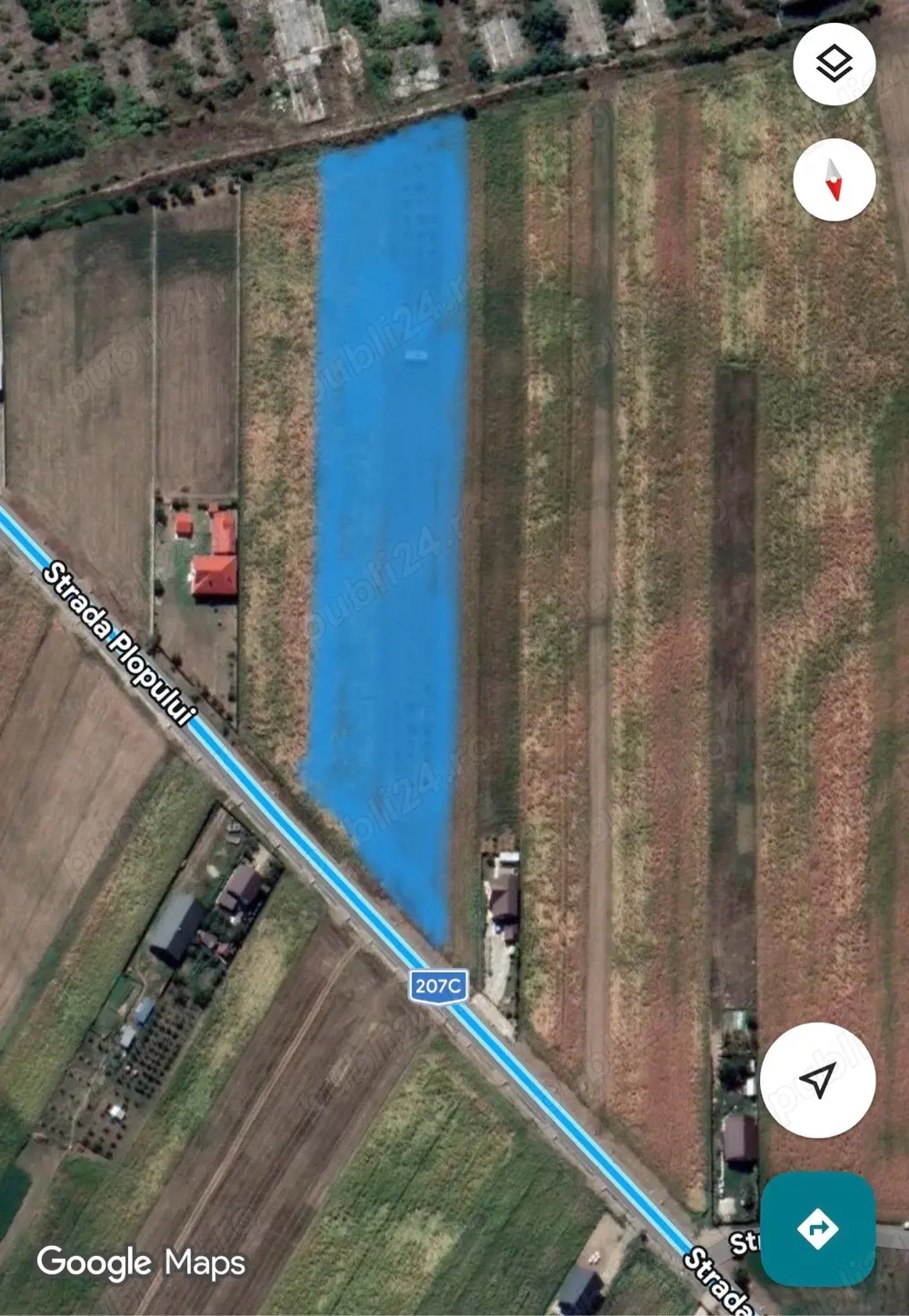 Teren de vânzare   Cotu Vameș, Strada Plopului