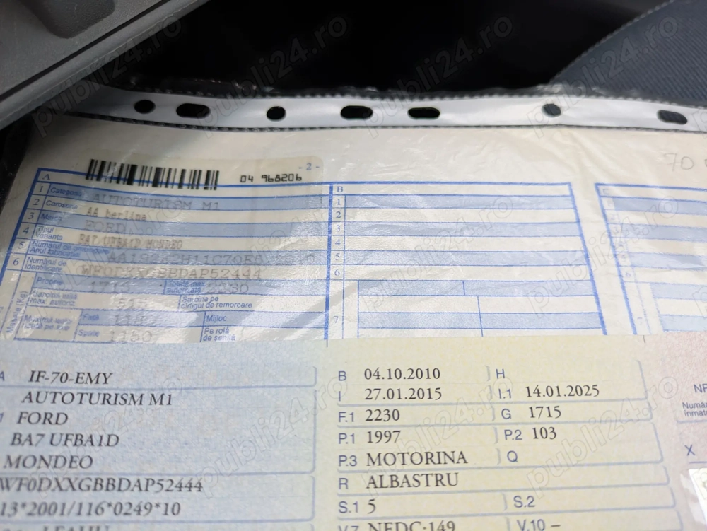 vand ford mondeo 2010 2l diesel cutie automata 9000 RON