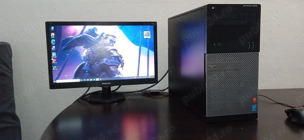 PC i5 4670 3,8 16gb DD3 GTX 1050TI 4GB ssd+hard calculator unitate gaming