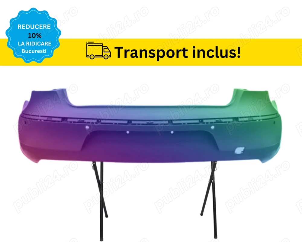 Bara spate VW Passat CC 2008-2012 Negru Alb Rosu Albastru Gri Maro VOPSITA